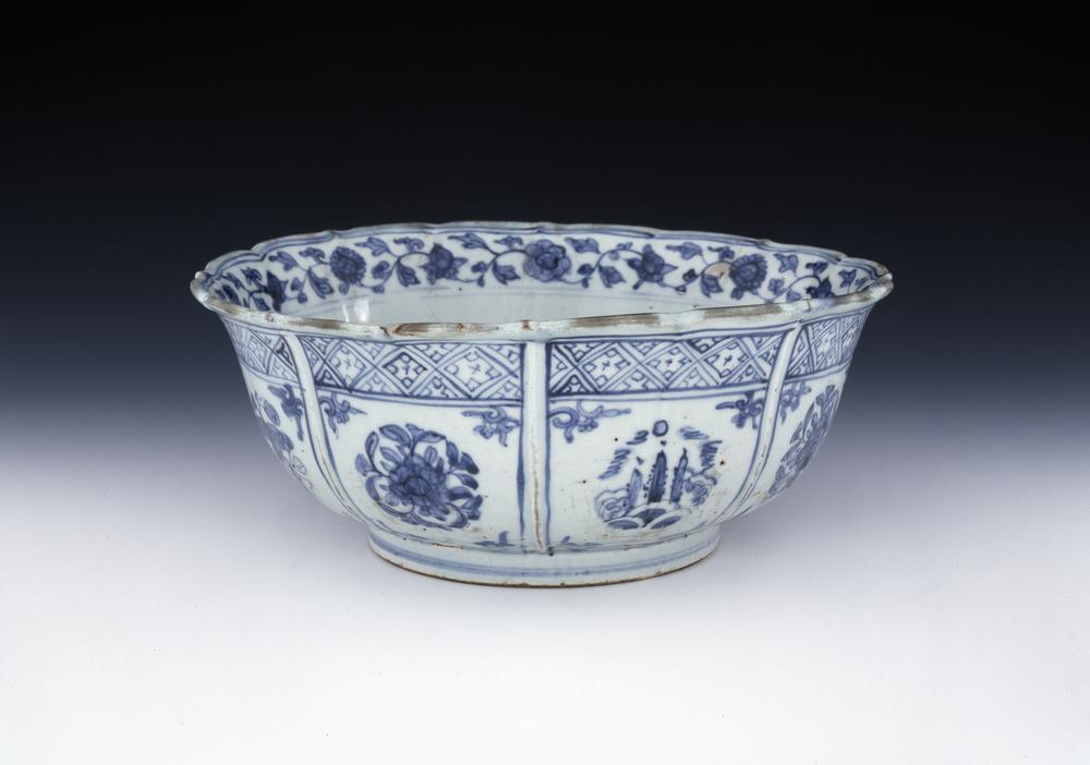 图片[1]-bowl(lobed) BM-1945-0725.2-China Archive